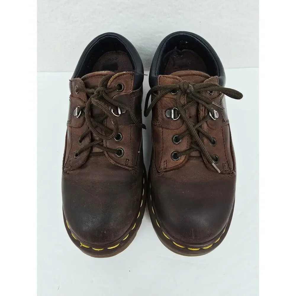Dr. Martens 7733 Lace Up Shoes Leather Brown 5